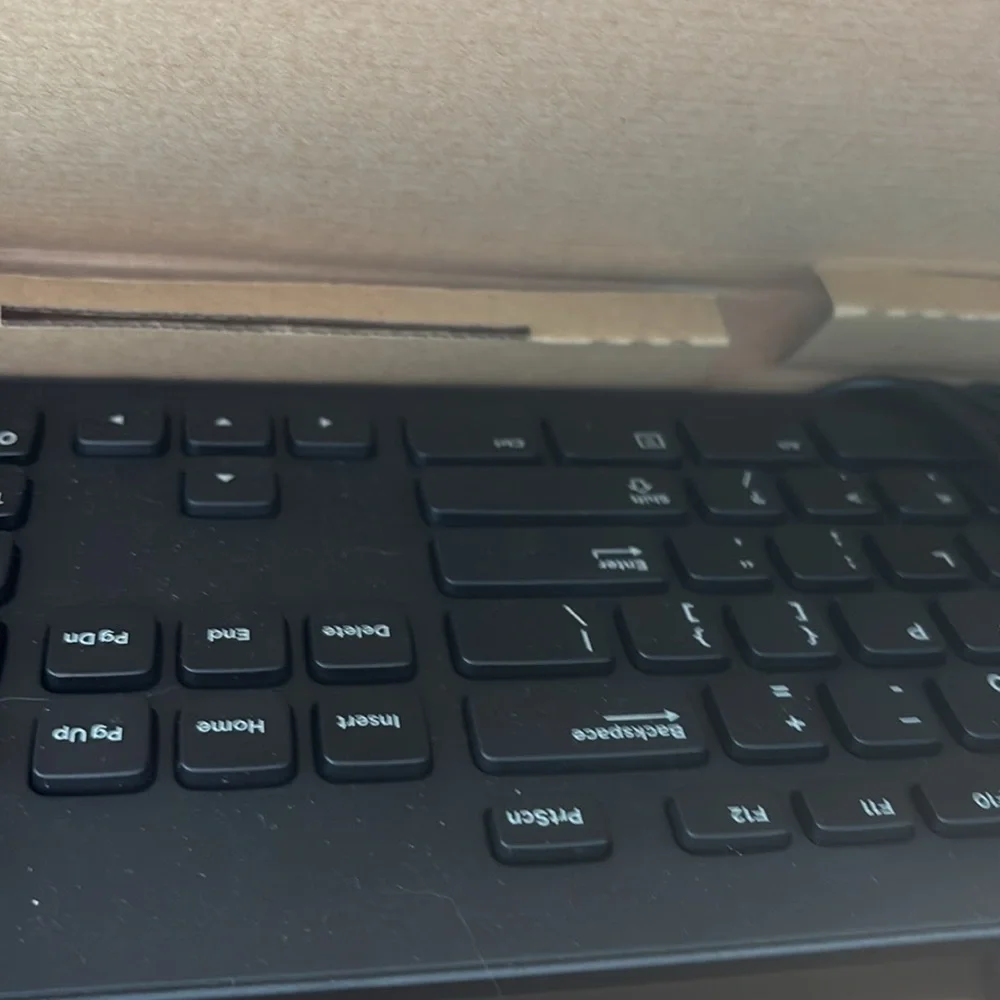 Dell Full-size Wired Membrane Keyboard - Black